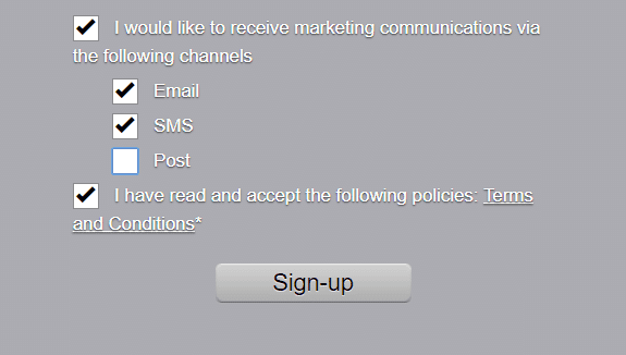 New Product Feature: Marketing Preferences