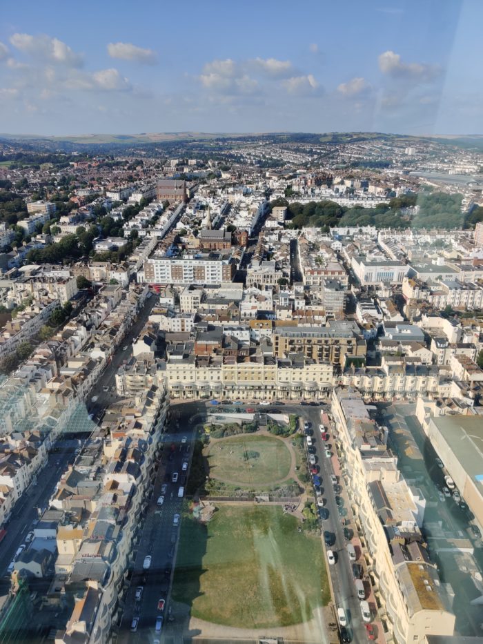 Brighton from 450ft