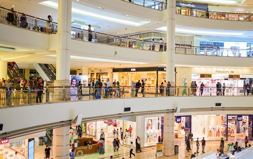 Shopping mall retailers and tenant