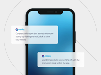 coniq mobile app and sms push alerts